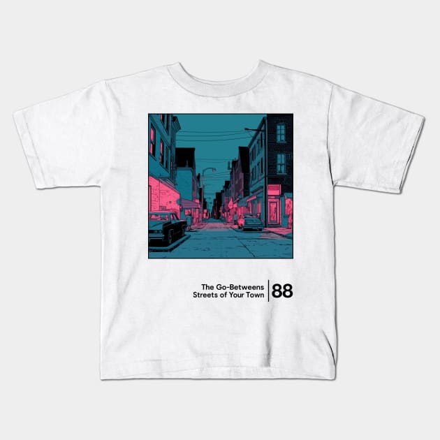 The Go-Betweens / Minimalist Artwork Design Kids T-Shirt by saudade